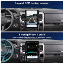Load image into Gallery viewer, For Dodge RAM 1500/2500/3500 2013-2018 Radio upgrade,14.5-inch QLED Qualcomm 8-Core CPU,touch screen Stereo,Wireless CarPlay & Android Auto,keep OEM Controls