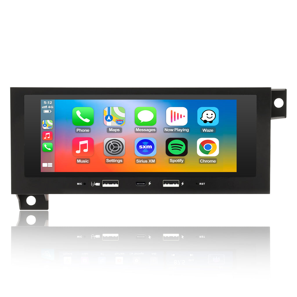 Dodge Charger Radio upgrade 1981-1993 CarPlay Stereo Screen-Topdisplay 1981 1982 1983 1984 1985 1986 1987 1988 1989 1990 1991 1992 1993 Replacement Headunit Apple Android Auto Accessories Pantalla Estéreo