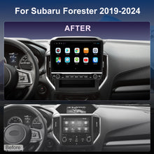 Load image into Gallery viewer, For Subaru Forester 2019-2024 Radio upgrade,10.2-inch QLED  8-Core CPU,touch screen Stereo,Wireless CarPlay & Android Auto,keep OEM Controls