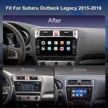 Load image into Gallery viewer, For Subaru Legacy 2015-2019 Radio upgrade,10.2-inch QLED  8-Core CPU,touch screen Stereo,Wireless CarPlay & Android Auto,keep OEM Controls