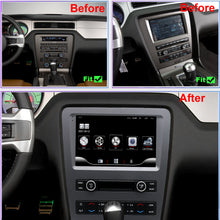 Load image into Gallery viewer, For Ford Mustang 2010-2014 Radio upgrade,9-inch QLED 8-Core CPU,touch screen Stereo,Wireless CarPlay & Android Auto,Free camera