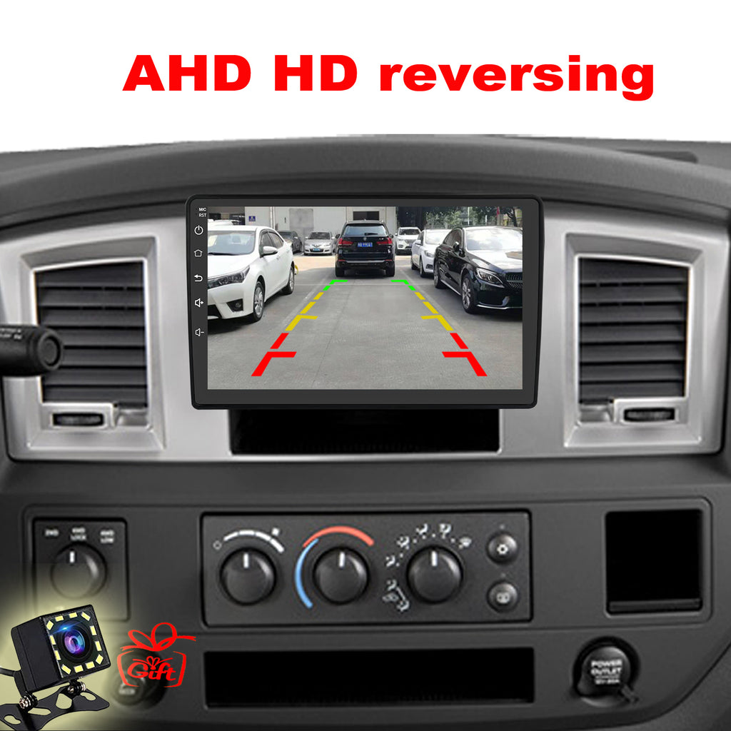 For Dodge RAM 2006-2008 Radio upgrade,10.1-inch QLED 8-Core CPU,touch screen Stereo,Wireless CarPlay & Android Auto,Free camera