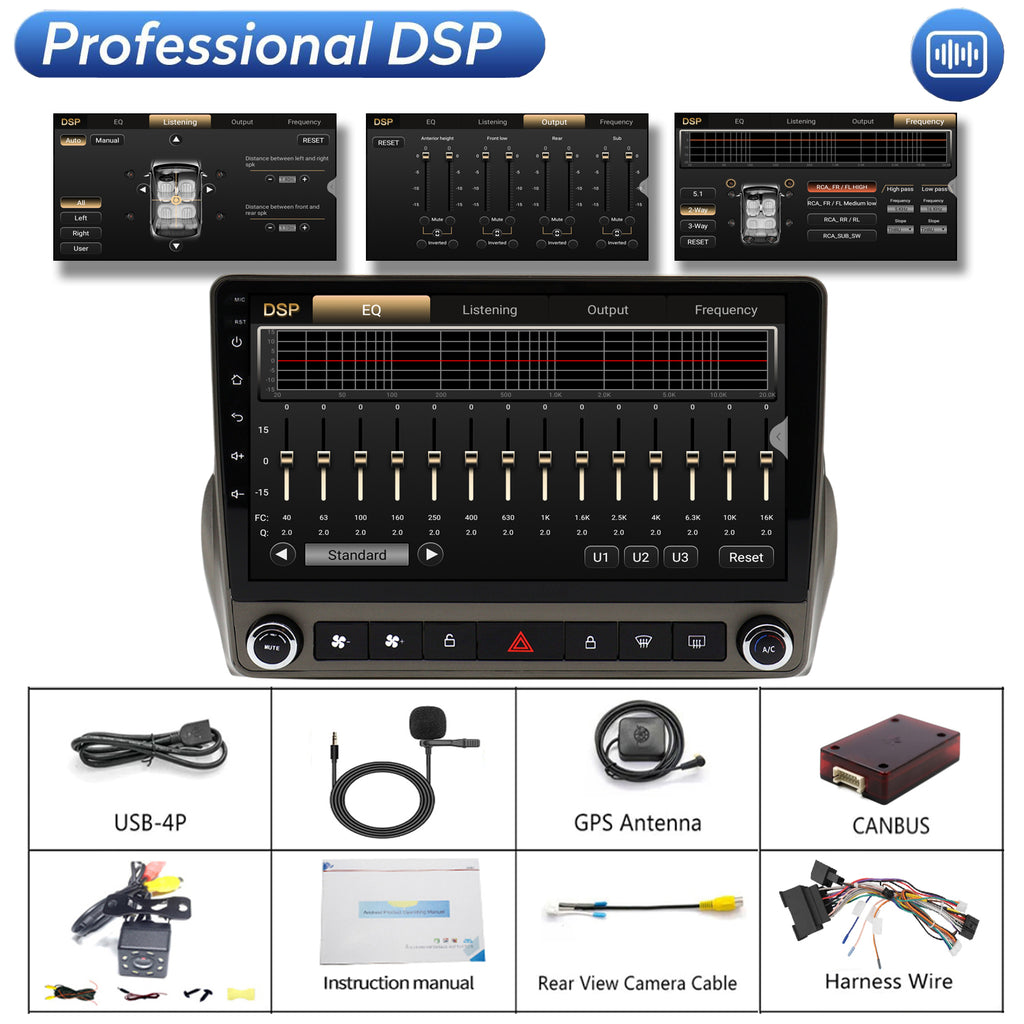 Chevy Camaro Radio upgrade 1996-2005 CarPlay Stereo Screen -Topdisplay 2010 2011 2012 2013 2014 2015 Chevrolet Replacement Headunit Apple Android Auto Accessories Pantalla Estéreo