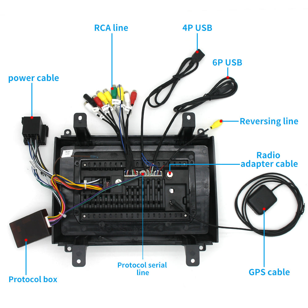 For Cadillac CTS 2003-2007 Radio upgrade,9-inch QLED 8-Core CPU,touch screen Stereo,Wireless CarPlay & Android Auto,keep OEM Controls