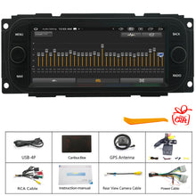 Load image into Gallery viewer, Dodge Caravan Radio upgrade 2002-2007 CarPlay Stereo Screen-Topdisplay 2002 2003 2004 2005 2006 2007 Replacement Headunit Apple Android Auto Accessories Pantalla Estéreo