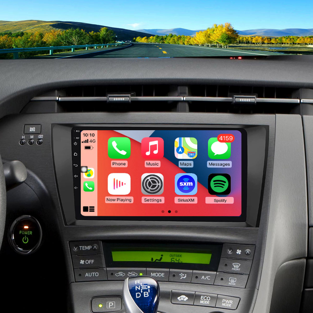 Android Autoradio Mit CarPlay Für Toyota Prius 2010-2015 - Touchscreen, GPS, Bluetooth & Lenkradsteuerung