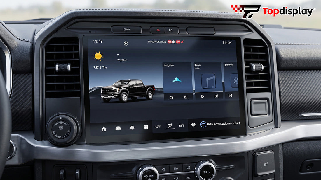 Topdisplay Ford F150 2015-2020 Radio Upgrade Installation Guide，undefined Keep OEM Controls