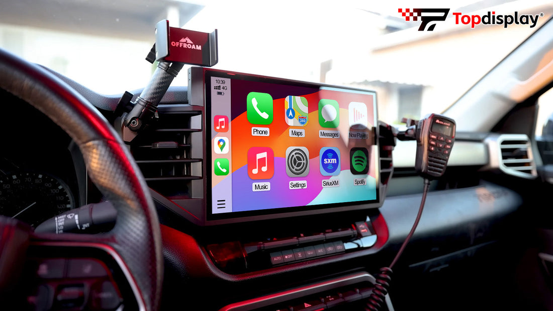 Topdisplay Toyota Tundra 2022–2026 Radio Upgrade，14.5" QLED · 8-Core CPU