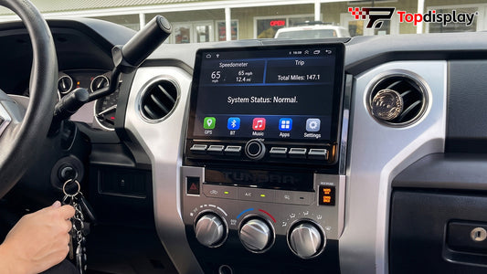 Topdisplay Toyota Tundra 2014-2021 Radio upgrade，10.2" QLED · 8-Core CPU