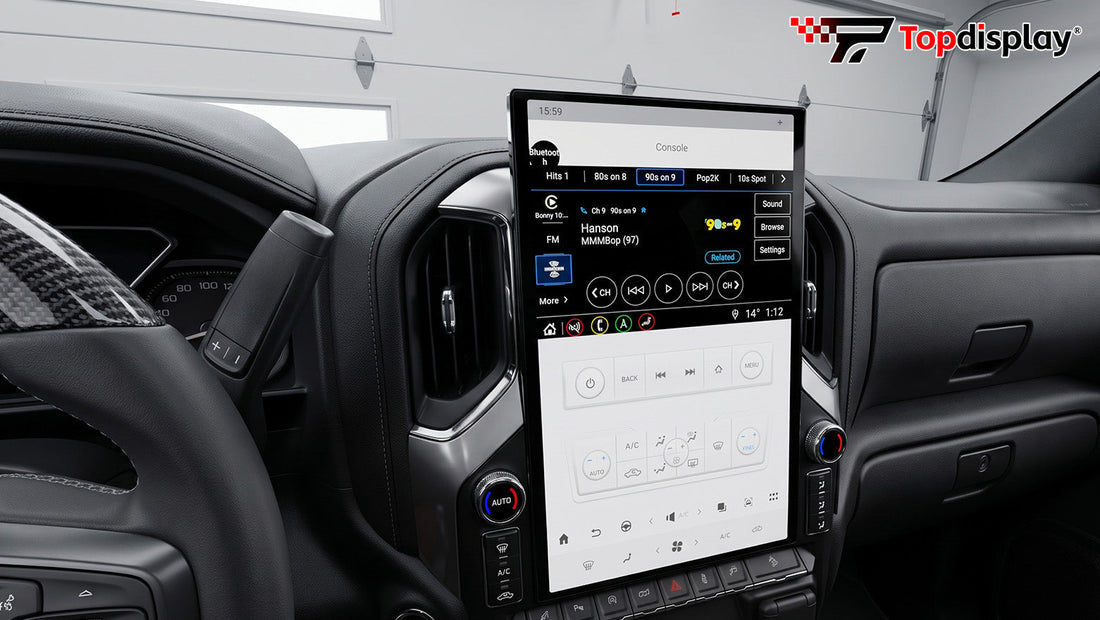 Topdisplay GMC Sierra / Chevrolet Silverado  Radio Upgrade Installation Guide，with Wireless CarPlay & Android Auto