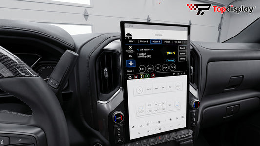 Topdisplay GMC Sierra / Chevrolet Silverado  Radio Upgrade Installation Guide，with Wireless CarPlay & Android Auto
