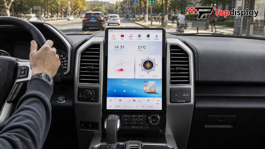 Bigger Screen For Ford F150 2015-2020 Radio upgrade, Installation Guide 15.6-inch QLED 8-Core CPU, touch screen Stereo, Wireless CarPlay & Android Auto, keep OEM Controls