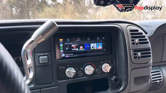 Topdisplaychevy 1995-2002 Radio Upgrade 8-Core CPU,touch screen Stereo,Wireless CarPlay &amp; Android Auto
