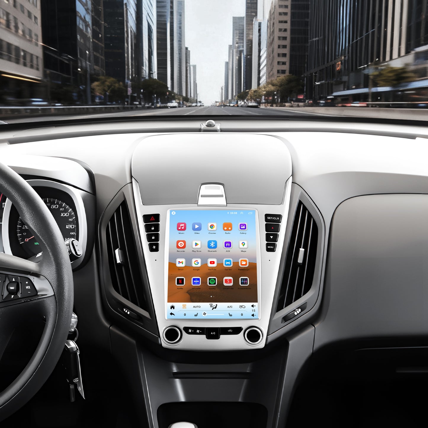 GMC Terrain upgrade 2010-2015 CarPlay Headunit Screen - Topdisplay 2010 2011 2012 2013 2014 2015 Upgrade Stereo Apple Carplay Android Auto Accessories Pantalla Estéreo