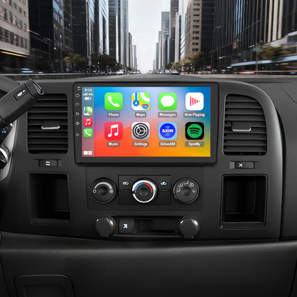 Chevy Silverado Radio upgrade 2007-2014 CarPlay Stereo Screen-Topdisplay 2007 2008 2009 2010 2011 2012 2013 2014 Chevrolet Replacement