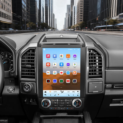 For Ford F150 2015-2018 Radio upgrade,12.1-inch QLED 8-Core CPU,touch screen Stereo,Wireless CarPlay & Android Auto,keep OEM Controls