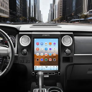 For Ford F150 2013-2014 Radio upgrade,12.1-inch QLED 8-Core CPU,touch screen Stereo,Wireless CarPlay & Android Auto,keep OEM Controls