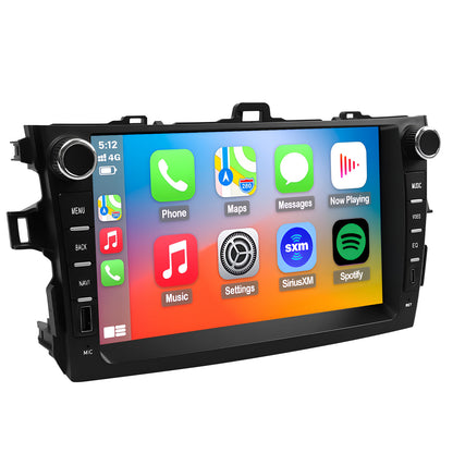 For Toyota Corolla 2009-2013 Radio Upgrade, 9-inch QLED 8-Core CPU, Touch Screen Stereo,Wireless CarPlay & Android Auto,Free backup camera, keep OEM Controls