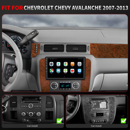 Chevy Avalanche Radio upgrade 1996-2005 CarPlay Stereo Screen - Topdisplay 2007 2008 2009 2010 2011 2012 2013 Chevrolet