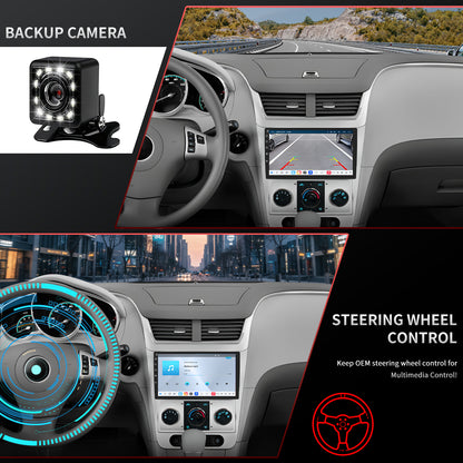 Chevy Malibu Radio upgrade 2004-2012 CarPlay Stereo Screen - Topdisplay 2004 2005 2006 2007 2008 2009 2010 2011 2012 Chevrolet Replacement