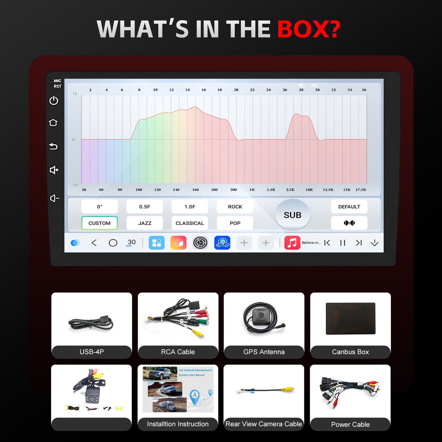 Chevy Malibu Radio upgrade 2004-2012 CarPlay Stereo Screen - Topdisplay 2004 2005 2006 2007 2008 2009 2010 2011 2012 Chevrolet Replacement