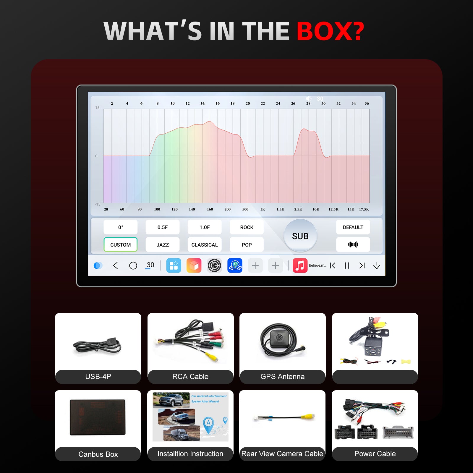 Chevy Avalanche Radio upgrade 2007-2013 CarPlay Stereo Screen - Topdisplay 2007 2008 2009 2010 2011 2012 2013 Chevrolet