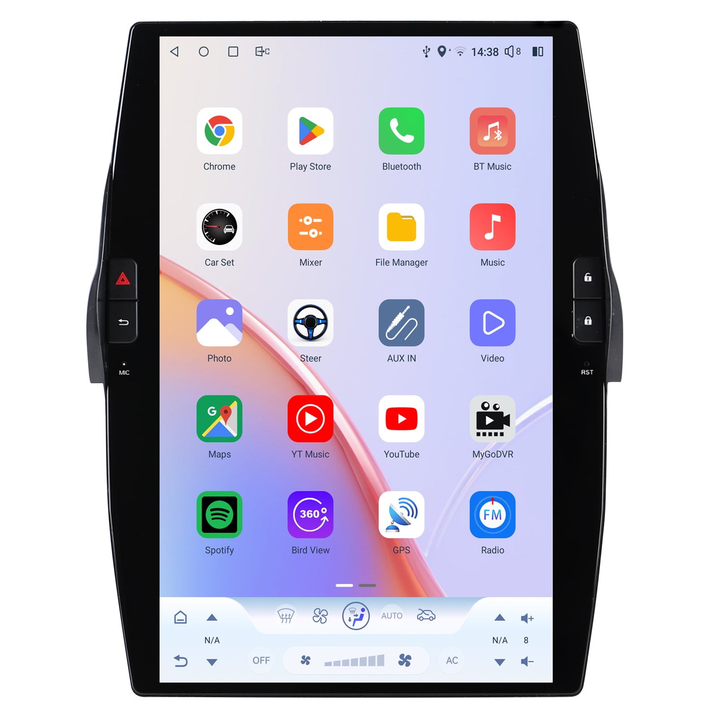 Chevy Camaro Radio upgrade 2010-2015 CarPlay Stereo Screen -Topdisplay 2010 2011 2012 2013 2014 2015 Chevrolet Replacement Headunit Apple Android Auto Accessories Pantalla Estéreo