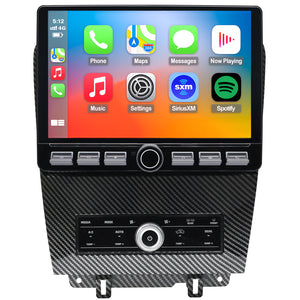 Ford Mustang Stereo replacement 2010-2014 CarPlay Radio Screen-Topdisplay 2010 2011 2012 2013 2014 Mustang Upgrade Headunit Apple Carplay Android Auto Accessories Pantalla Estéreo