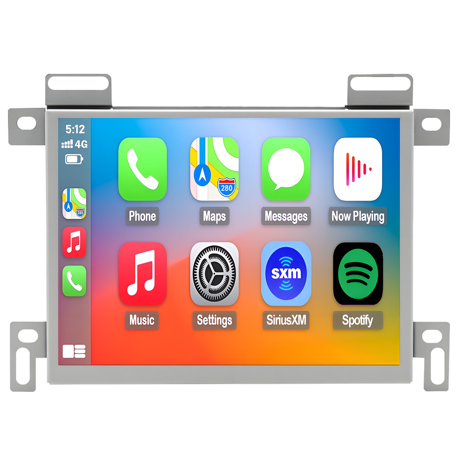 Chrysler 200 Radio upgrade 2015-2017 CarPlay Stereo Screen-Topdisplay 2015 2016 2017 Replacement Headunit Apple Android Auto Accessories Pantalla Estéreo