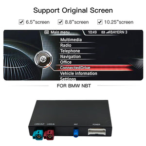 Android Phone Projecting Screen via Android Auto in BMW