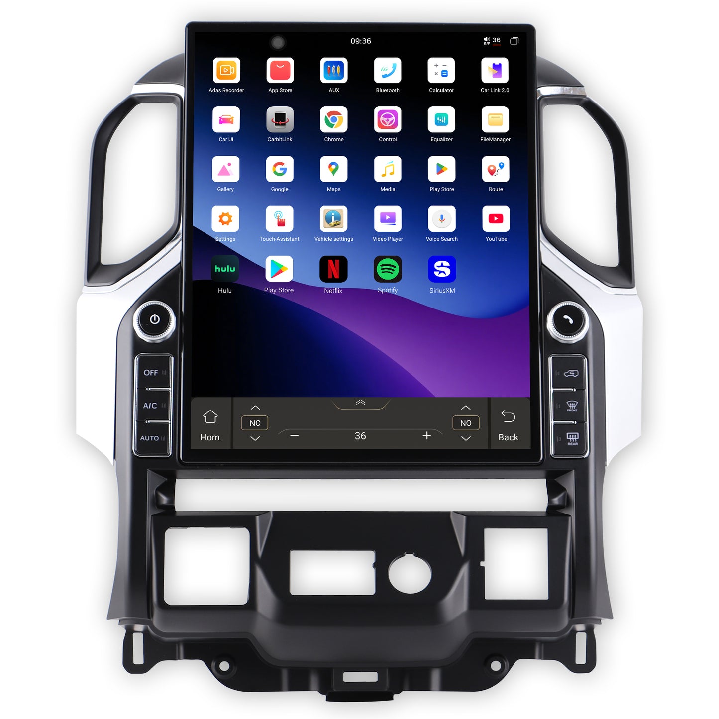 GMC Sierra 2019-2023 Radio upgrade CarPlay Screen- Topdisplay 2019 2020 2021 2022 2023 Upgrade Stereo Headunit Apple Carplay Android Auto Pantalla Estéreo