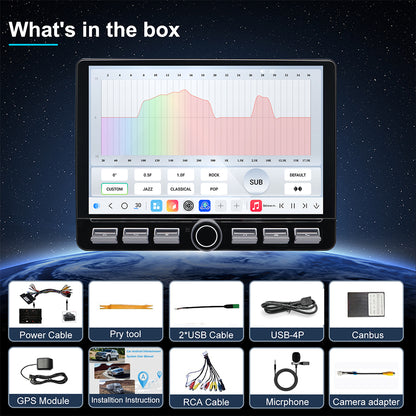 Chrysler 200 Radio upgrade 2015-2017 CarPlay Stereo Screen-Topdisplay 2015 2016 2017 Replacement Headunit Apple Android Auto Accessories Pantalla Estéreo