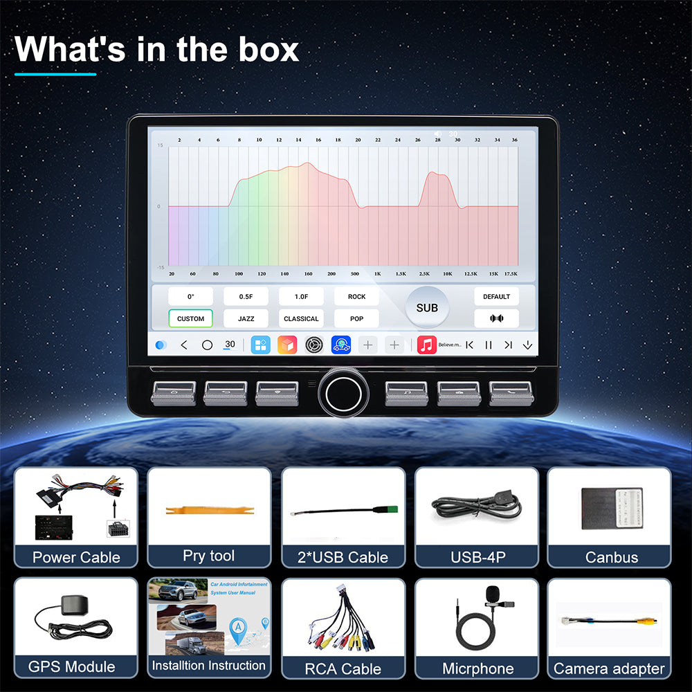 Chevy Silverado Radio upgrade 2014-2018 CarPlay Stereo Screen-Topdisplay 2014 2015 2016 2017 2018 Chevrolet Replacement Headunit Apple Android Auto Accessories Pantalla Estéreo 