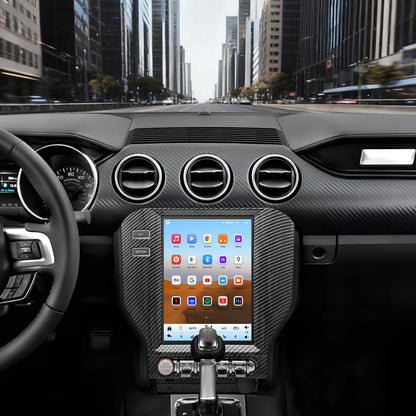 Ford Mustang Stereo replacement 2015-2023 CarPlay Radio Screen-Topdisplay 2015 2016 2017 2018 2019 2020 2021 2022 2023 Mustang Upgrade Headunit Apple Carplay Android Auto Accessories Pantalla Estéreo