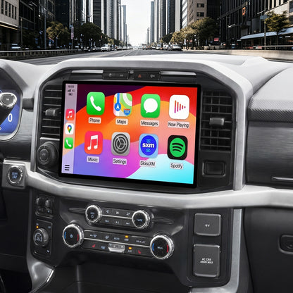 Ford F150 Touch Screen upgrade 2021-2023 CarPlay Stereo - Topdisplay 2021 2022 2023 F150 Upgrade Headunit Radio Apple Carplay Android Auto Accessories Pantalla Estéreo
