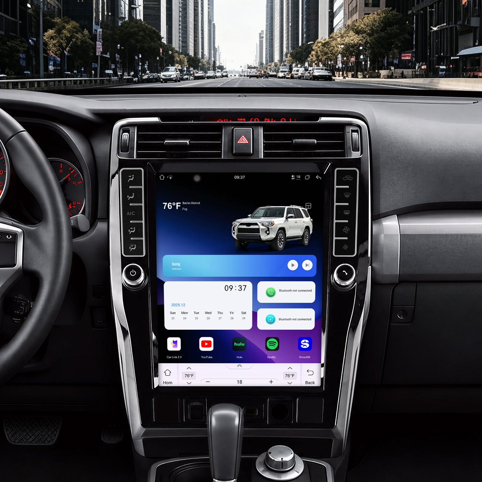 Toyota 4Runner radio 2020-2023 Repacement CarPlay Headunit- Topdisplay 2020 2021 2022 2023 Toyota 4Runner Upgrade Stereo Touchscreen Apple Carplay Android Auto Pantalla Estéreo
