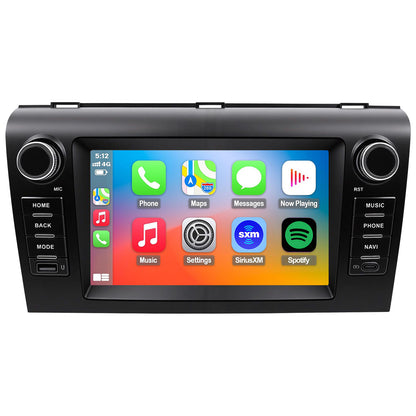 Mazda 3 radio 2003-2009 Upgrade CarPlay Screen- Topdisplay 2003 2004 2005 2006 2007 2008 2009 Mazda 3 Replacement Stereo Headunit Apple Carplay Android Auto Pantalla Estéreo
