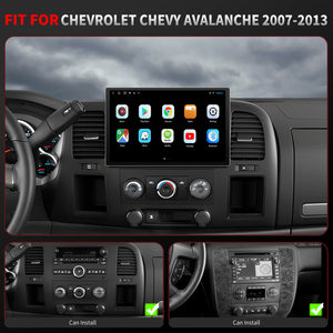 Chevy Avalanche Radio upgrade 2007-2013 CarPlay Stereo Screen - Topdisplay 2007 2008 2009 2010 2011 2012 2013 Chevrolet