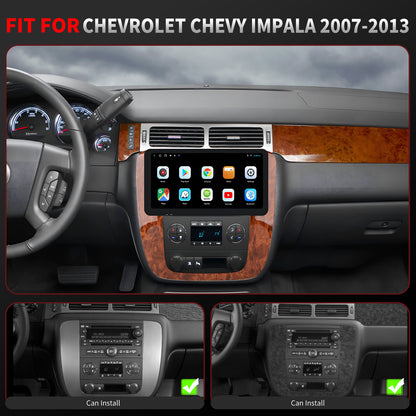 Chevy Impala Radio upgrade 2007-2013 CarPlay Stereo Screen -Topdisplay 2007 2008 2009 2010 2011 2012 2013  Chevrolet Replacement