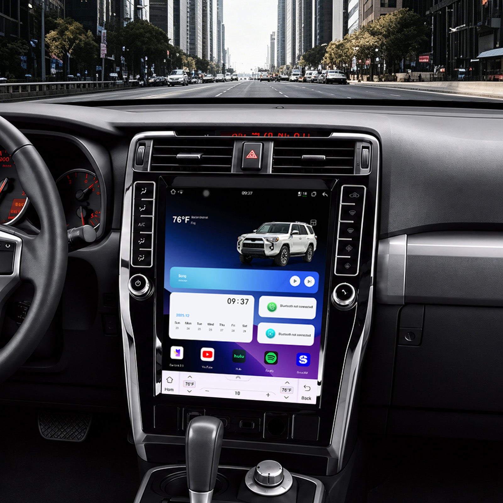Toyota 4Runner radio 2020-2023 Repacement CarPlay Headunit- Topdisplay 2020 2021 2022 2023 Toyota 4Runner Upgrade Stereo Touchscreen Apple Carplay Android Auto Pantalla Estéreo