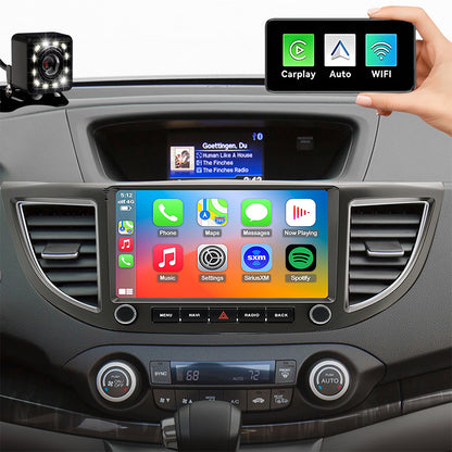 Honda CRV Radio upgrade 2012-2016 CarPlay Stereo Screen - Topdisplay 2012 2013 2014 2015 2016 Replacement Headunit Apple Android Auto Accessories Pantalla Estéreo