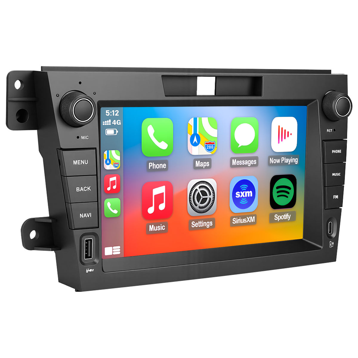 For Mazda CX-7 2006-2012 Radio upgrade, 8-inch QLED 8-Core CPU, touch screen Stereo,Wireless CarPlay & Android Auto, keep OEM Controls, Free backup Camera Included
