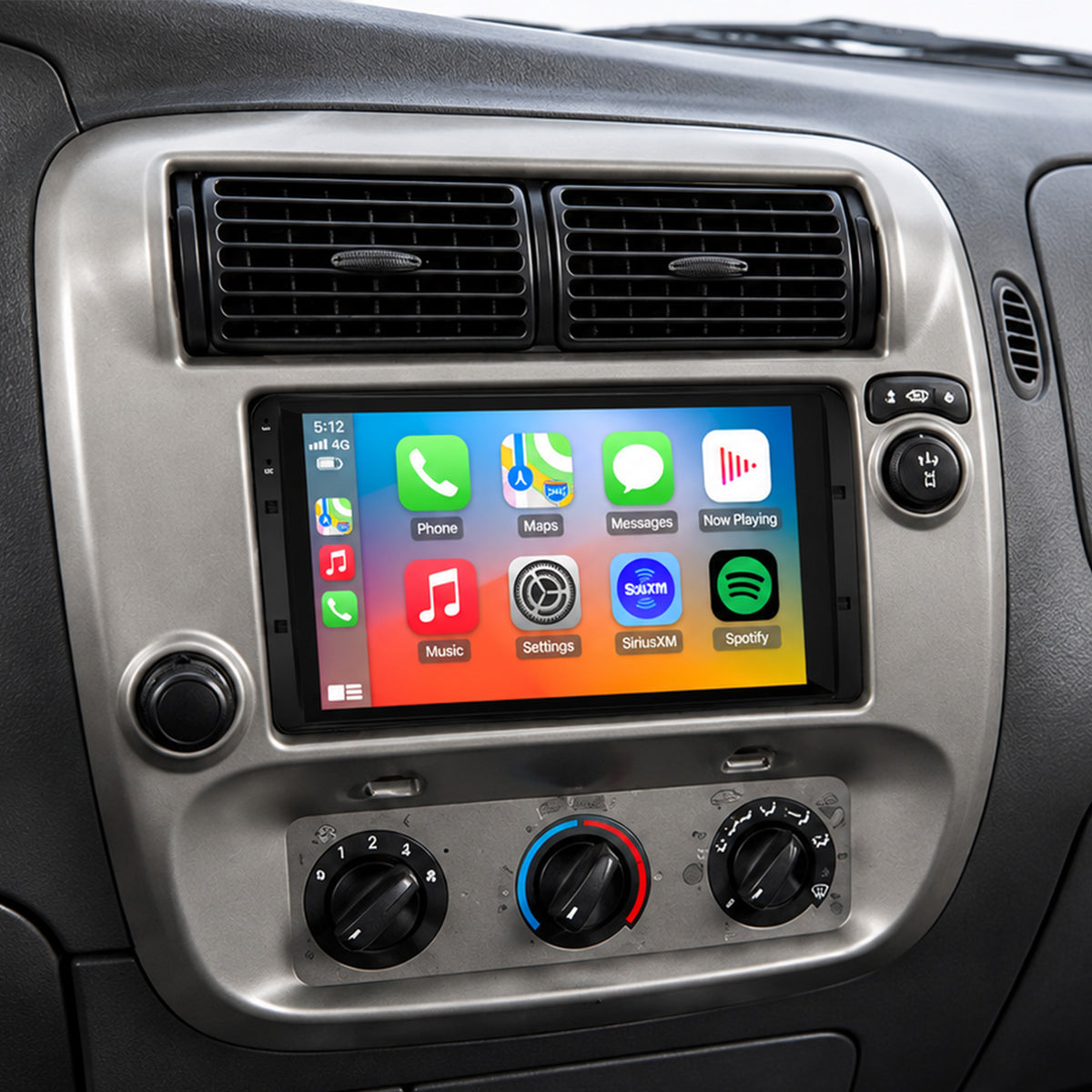For Ford Explorer 2002-2005 Radio upgrade, 6.8-inch QLED 8-Core CPU, touch screen Stereo,Wireless CarPlay & Android Auto, Free Backup camera