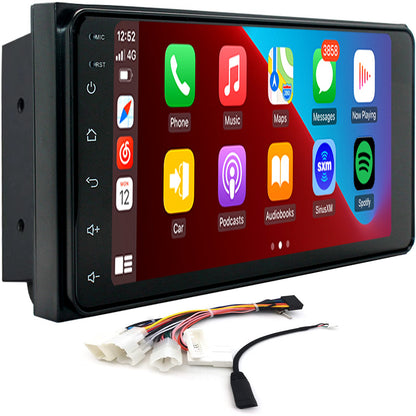 Topdisplay 2006 2007 2008 2009 2010 Toyota 4Runner Upgrade Stereo Headunit Apple Carplay Android Auto Pantalla Estéreo