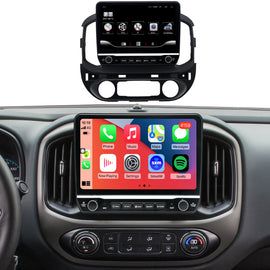 Chevy Colorado Radio upgrade 2015-2019 CarPlay Stereo Screen - Topdisplay 2015 2016 2017 2018 2019 Chevrolet Replacement Headunit Apple Android Auto Accessories Pantalla Estéreo