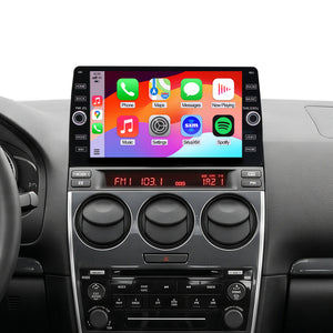 Mazda 6 radio 2002-2008 Upgrade CarPlay Screen- Topdisplay 2002 2003 2004 2005 2006 2007 2008 Mazda 6 Replacement Stereo Headunit Apple Carplay Android Auto Pantalla Estéreo
