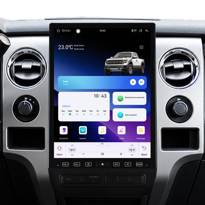 Ford F150 Stereo replacement 2009-2012 CarPlay Radio Screen-Topdisplay 2009 2010 2011 2012 F150 Upgrade Headunit Apple Carplay Android Auto Accessories Pantalla Estéreo