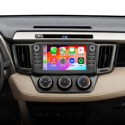 Toyota RAV4 radio 2013-2018 Upgrade CarPlay Screen- Topdisplay  2013 2014 2015 2016 2017 2018 Toyota RAV4 Upgrade Stereo Headunit Apple Carplay Android Auto Pantalla Estéreo
