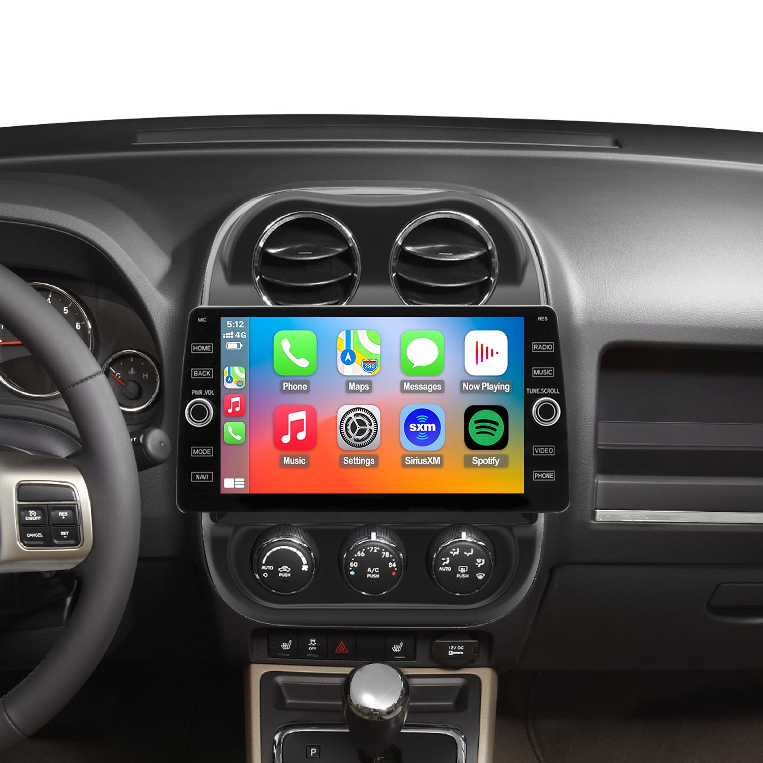 Jeep Patriot 2010 2011 2012 2013 2014 2015 2016 Head unit upgrade