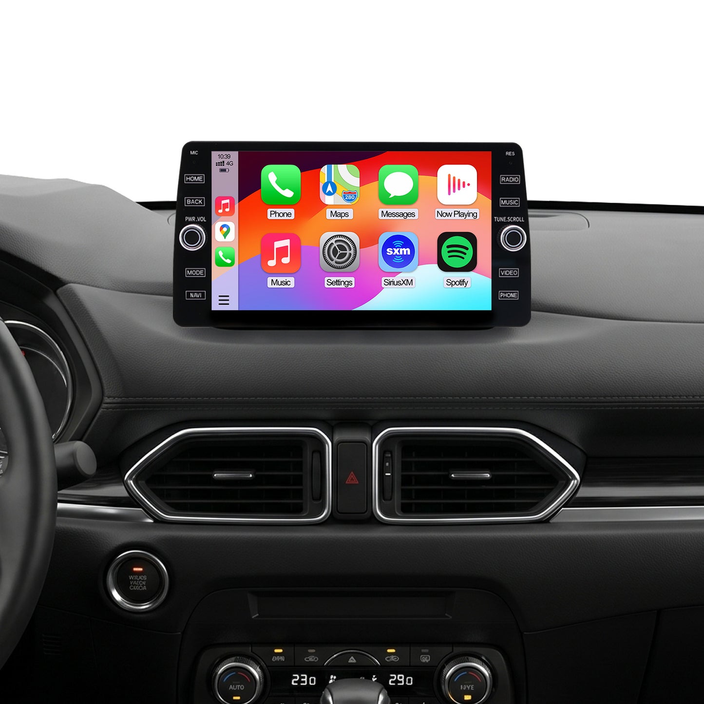 Mazda CX-8 radio 2017-2022 Upgrade CarPlay Screen- Topdisplay 2017 2018 2019 2020 2021 2022 Mazda CX-8 Replacement Stereo Headunit Apple Carplay Android Auto Pantalla Estéreo